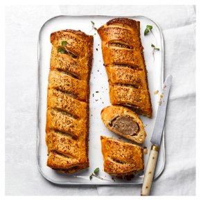 2 Large Slicing Sausage Rolls