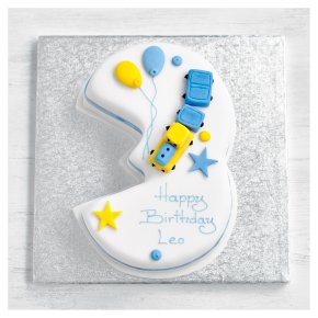 3rd Birthday Train Cake
