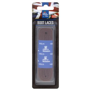 Cherry Blossom Laces Flat Brown