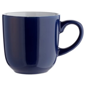 essential Waitrose navy mug