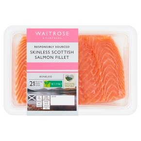 Waitrose Skinless Salmon Fillet