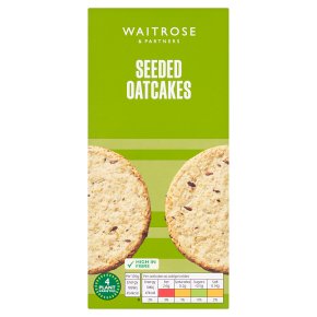 Waitrose LOVE life seeded oatcakes