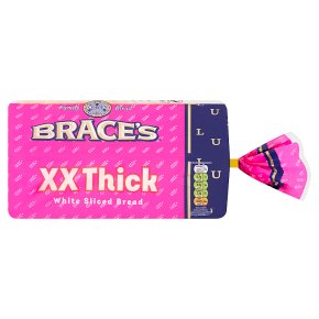 Brace's XX Thick White Sliced Bread