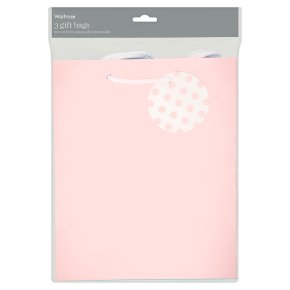 Waitrose Pastel Gift Bags