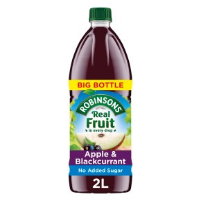 Robinsons Apple & Blackcurrant No Added Sugar