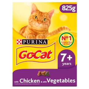 Go-Cat Senior Dry Cat Food Chicken Rice and Veg