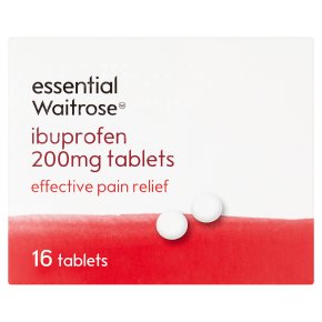 essential Waitrose Ibuprofen Tablets