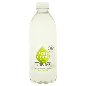 The Feel Good Drinks Co Apple & Rose Water