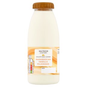 Waitrose Madagascan Vanilla Milkshake