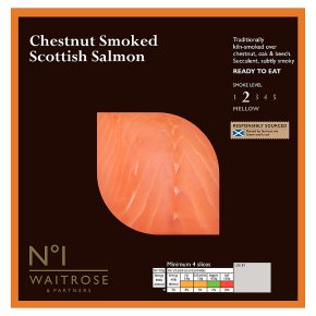 Waitrose 1 Chestnut Smoked Scottish Salmon