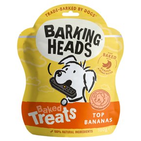 Barking Heads Baked Treats Top Banana