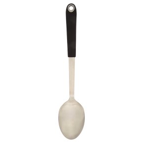 Waitrose Cooking soft touch solid spoon