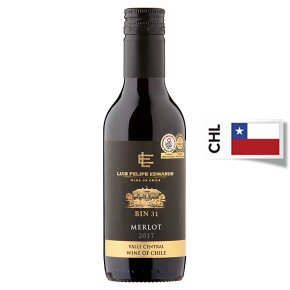 Luis Felipe Edwards, Merlot, Chilean, Red Wine, Small Bottle