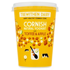 Trewithen Dairy Natural Yoghurt Toffee & Apple