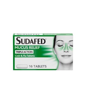 Sudafed Mucus Relief Tablets