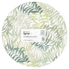 Wairose Home Verdant Paper Plates