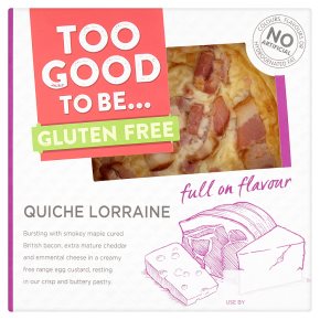 Too Good To Be... Gluten Free Quiche Lorraine