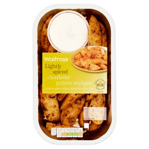 Waitrose Potato Wedges with Sour Cream Dip