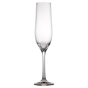 Waitrose Optic Crystal Champagne Flute