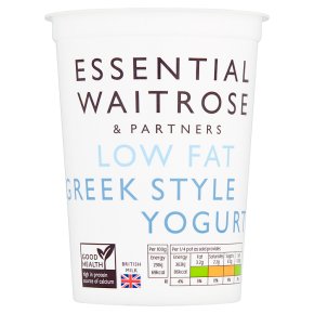 essential Waitrose Low Fat Greek Style Yogurt