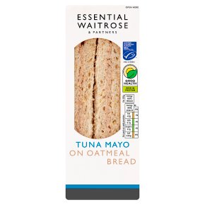 essential Waitrose MSC tuna mayonnaise sandwich