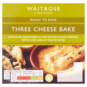 Waitrose Three Cheese Bake