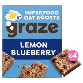 Graze Lemon & Blueberry Oat Squares