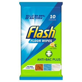 Flash Floor Wipes Anti-Bac