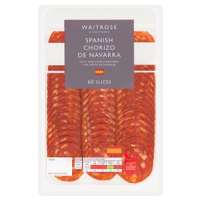 Waitrose Chorizo de Navarra 70 slices