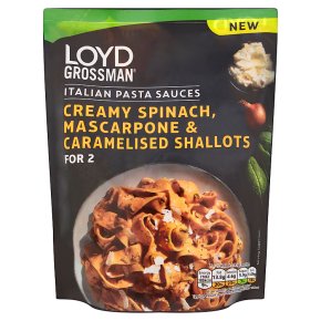 Loyd Grossman Creamy Spinach Mascarpone Sauce