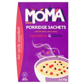 MOMA Cranberry & Raisin Porridge Sachets