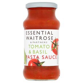 essential Waitrose Tomato & Basil Pasta Sauce