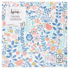 Waitrose Home Ditsy Floral Napkins 33x33cm
