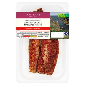 Waitrose Sweet Red Pepper Smoked Mackerel