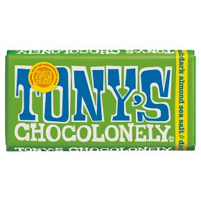 Tony's Chocolonely Dark Chocolate Almond