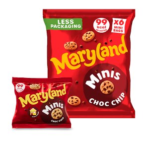 Mini Maryland Choc Chip Snack Packs