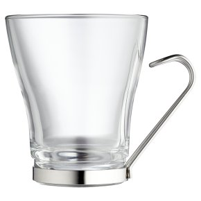 Waitrose Glass Coffee Mug