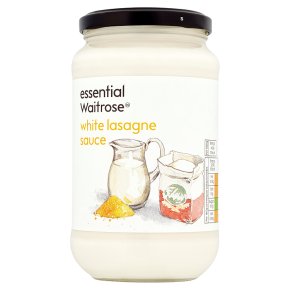 essential Waitrose bechamel pasta sauce