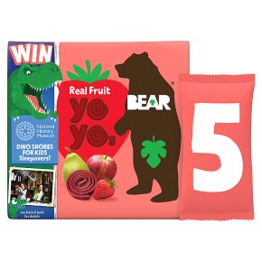 Bear for kids 100% fruit strawberry yo yos