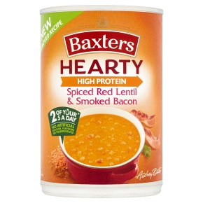 Baxters Hearty Spiced Red Lentil & Smoked Bacon Soup