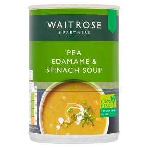 Waitrose Pea, Edamame & Spinach Soup