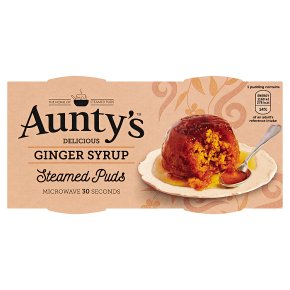 Aunty's Steamed Ginger Syrup Puddings