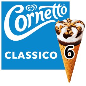 Cornetto classico 6 pack ice cream cone