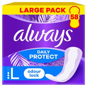 Always daily pantyliners large