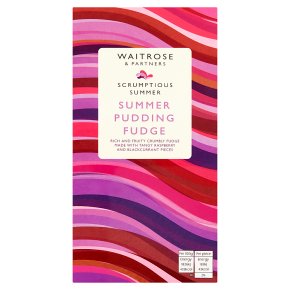 Waitrose Summer Pudding Fudge