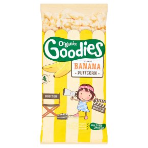 Organix Goodies Banana Puffcorn