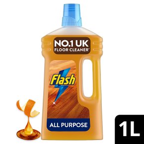 Flash Clean & Care Wooden Floors Mandarin & Cedar Wood Liquid