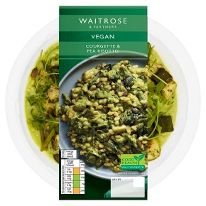 Waitrose Vegan Courgette & Pea Risotto