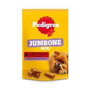 PEDIGREE Jumbone Small Dog Treats with Beef 4 Chews