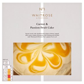 No.1 Carrot & Passionfruit Cake